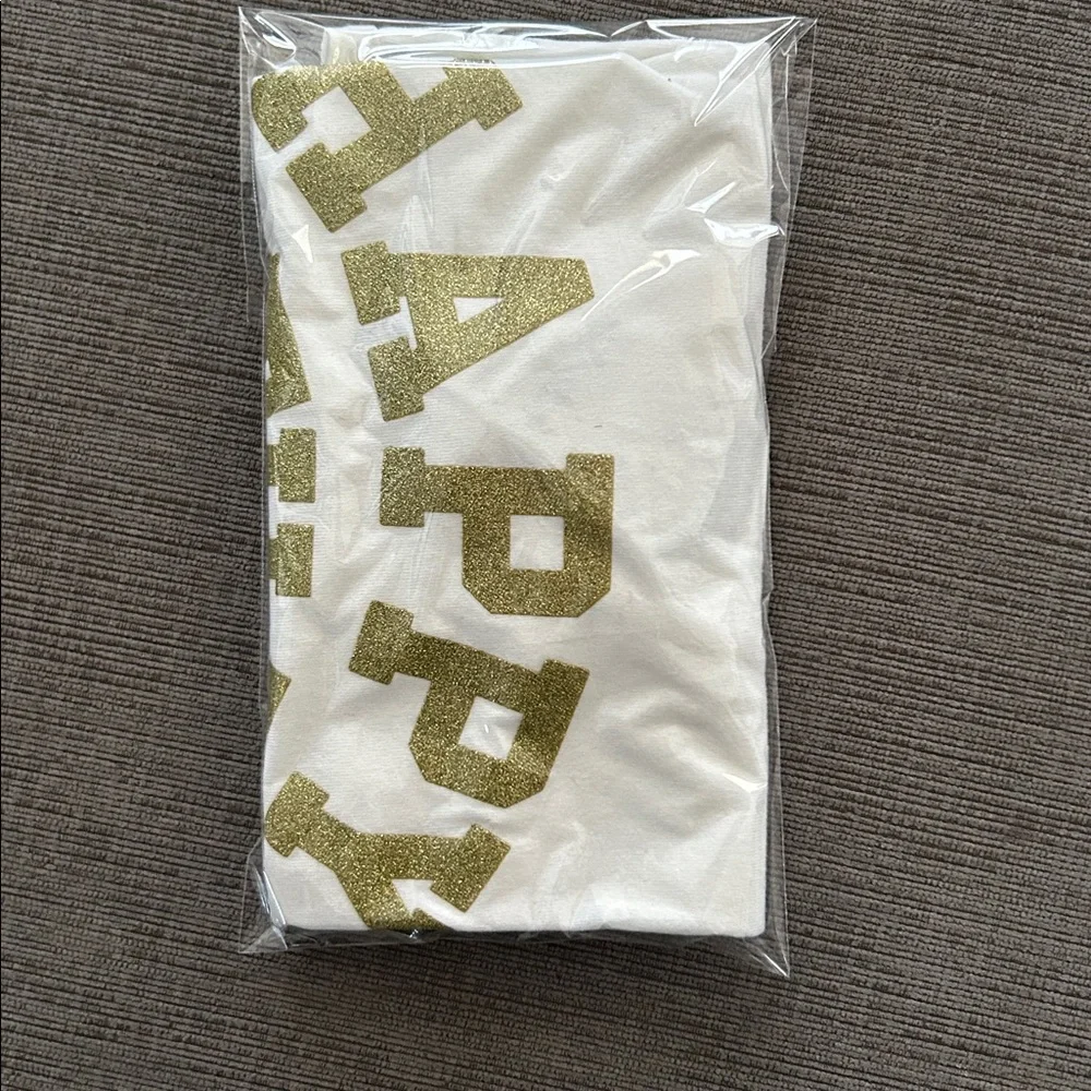 OshKosh B'Gosh Girls White Birthday T-Shirt NWT Size 10/12